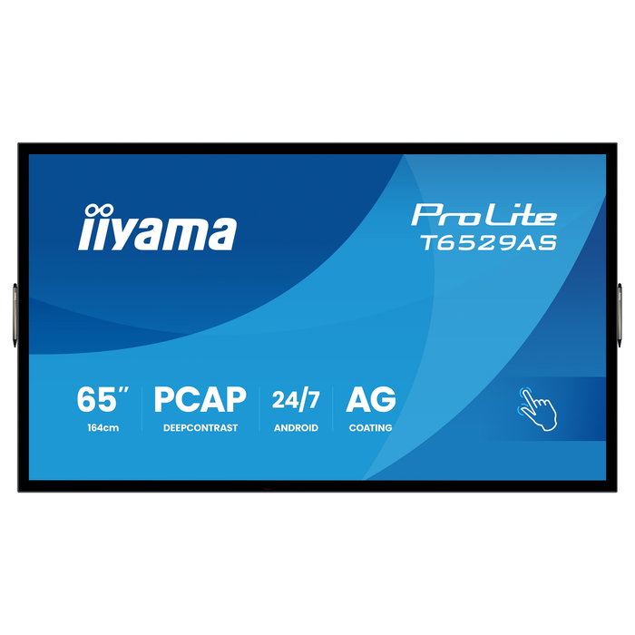 iiyama T6529AS-B1AG Pantalla Táctil de 65'' 4K Ultra HD iiyama T6529AS-B1AG Pantalla Táctil de 65'' 4K Ultra HD