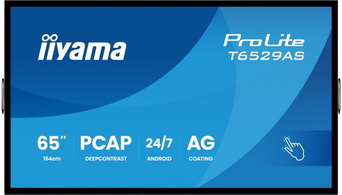 iiyama ProLite T6529AS-B1AG Pantalla Táctil 65'' 4K iiyama ProLite T6529AS-B1AG Pantalla Táctil 65'' 4K