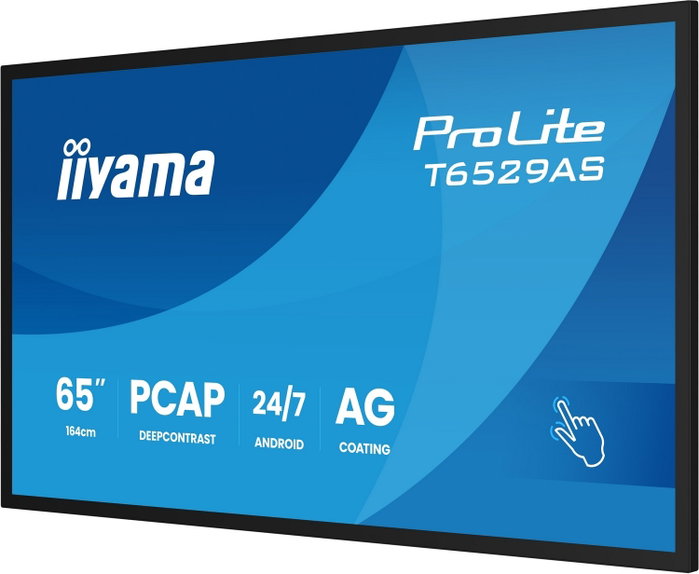 iiyama ProLite T6529AS-B1AG Pantalla Táctil 65'' 4K iiyama ProLite T6529AS-B1AG Pantalla Táctil 65'' 4K
