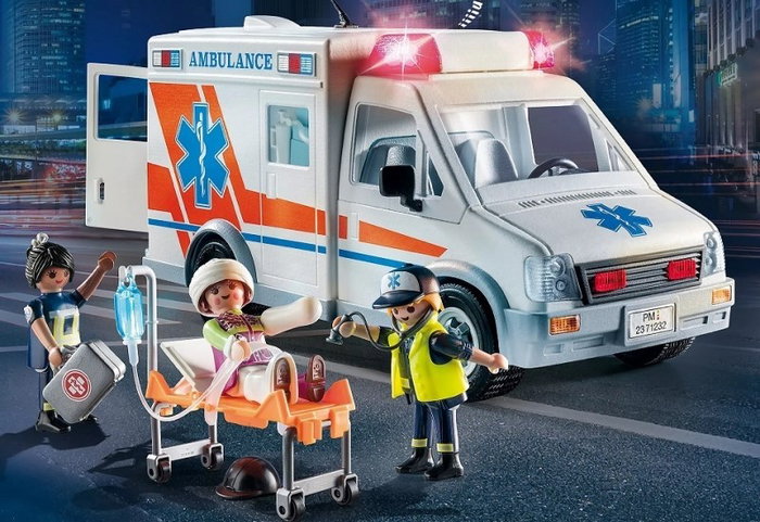 Playmobil Ambulancia City Action 71232 con luz y sonido