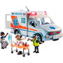 Playmobil Ambulancia City Action 71232 con Luz y Sonido - Multilingüe, +4 años