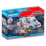 Playmobil Ambulancia City Action 71232 con Luz y Sonido - Multilingüe, +4 años