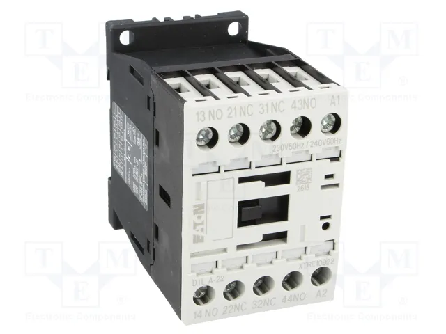 Eaton DILA-22 Relé de Ayuda 2S+2 AC 230V 240V 276399 Eaton DILA-22 Relé de Ayuda 2S+2 AC 230V 240V 276399