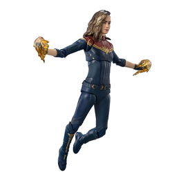 Tamashii Nations Figura Sh Figuarts Marvel Captain Marvel de The Marvels, 15 cm