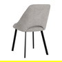 Silla Gris Tejido-Metal Salón 48 X 61 X 85 cm (Set de 2)
