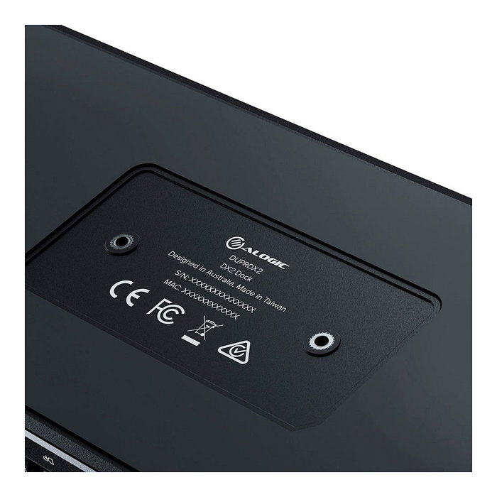 ALOGIC DX2 Estación de Acoplamiento Dual 4K con 65W Power Delivery ALOGIC DX2 Estación de Acoplamiento Dual 4K con 65W Power Delivery