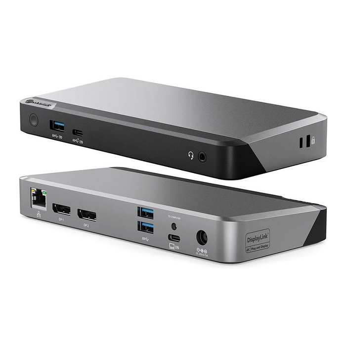ALOGIC DX2 Estación de Acoplamiento Dual 4K con 65W Power Delivery ALOGIC DX2 Estación de Acoplamiento Dual 4K con 65W Power Delivery