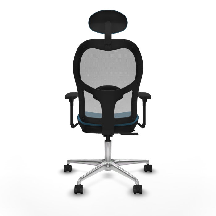 PIQUERAS Y CRESPO Silla de oficina Jorquera con mecanismo Sincro/Traslack, Verde petróleo y Gris PIQUERAS Y CRESPO Silla de oficina Jorquera con mecanismo Sincro/Traslack, Verde petróleo y Gris