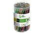Liderpapel Barras Termofusibles Purpurina 7 mm x 100 mm Bote 50 Unidades Colores Surtidos