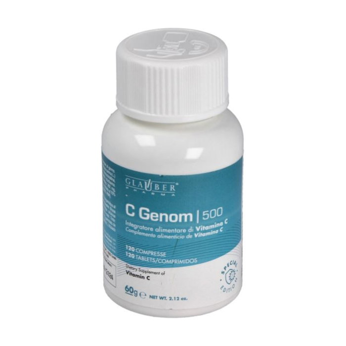GLAUBER PHARMA C-GENOM 500 120 comprimidos