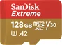 SanDisk Extreme 128 GB MicroSDXC con Adaptador