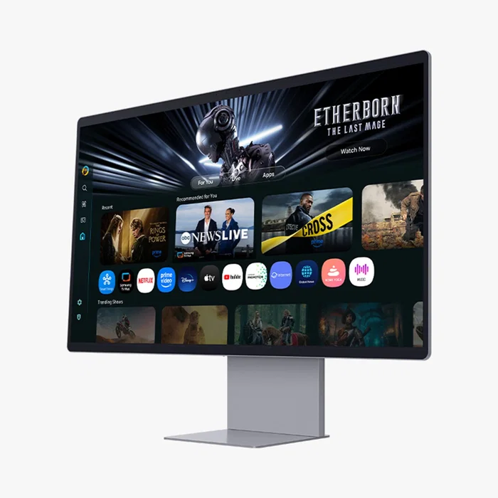 Samsung Smart Monitor Gaming M9 M90SF S32FM900SU 32" 4K QD-OLED Plata Samsung Smart Monitor Gaming M9 M90SF S32FM900SU 32" 4K QD-OLED Plata