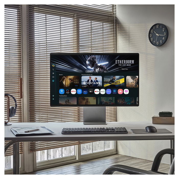 Samsung S32FM900SU Monitor 32" OLED 4K UHD 16:9 0.03ms Plata