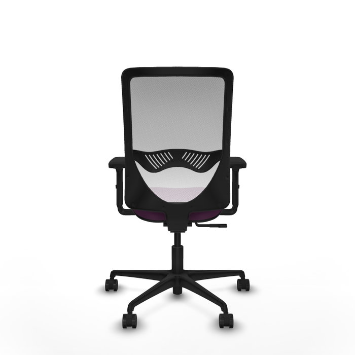 PIQUERAS Y CRESPO Silla de oficina Zulema con mecanismo Sincro, Morado y Blanco PIQUERAS Y CRESPO Silla de oficina Zulema con mecanismo Sincro, Morado y Blanco