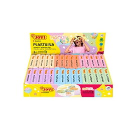 Jovi Plastilina 70 Colores Pastel Surtidos Caja de 30 Unidades de 50g
