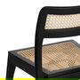 Silla Natural-Negro Madera Contract 55 X 53 X 79,50 cm