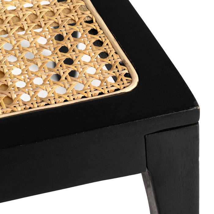 Silla Natural-Negro Madera Contract 55 X 53 X 79,50 cm