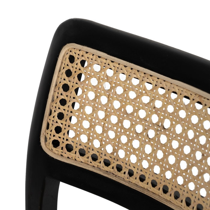 Silla Natural-Negro Madera Contract 55 X 53 X 79,50 cm