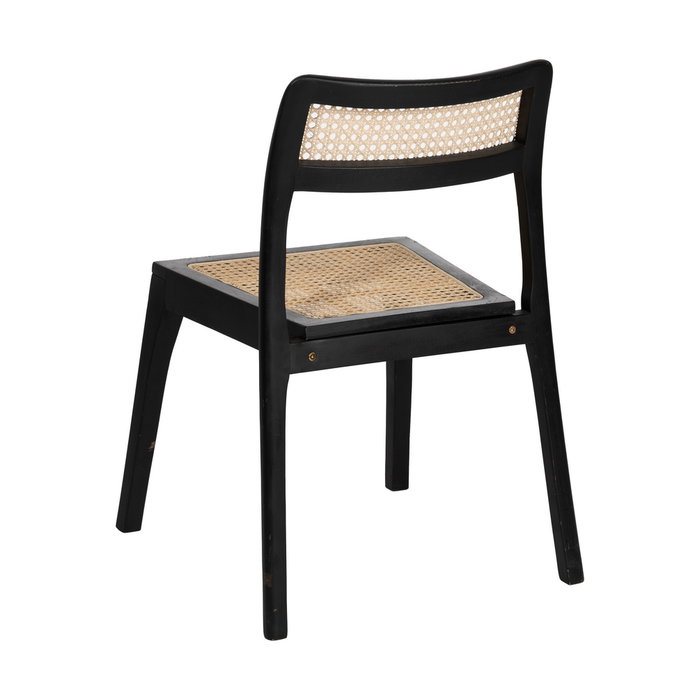 Silla Natural-Negro Madera Contract 55 X 53 X 79,50 cm