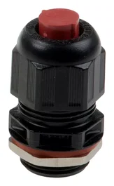 Axis 01843-sujetacables Negro y Rojo, prensaestopas ATEX/IECEx para cableado en zonas peligrosas, con rosca M20x1,5