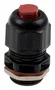 Axis 01843-sujetacables Negro y Rojo, prensaestopas ATEX/IECEx para cableado en zonas peligrosas, con rosca M20x1,5