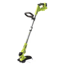 Ryobi RLT1831H25F Cortabordes Desbrozadora 18V ONE+ Híbrido (Batería o Cable) con Ancho de Corte Ajustable 25-30 cm, Tecnología EasyEdge™, Mango Telescópico y Batería Lithium+