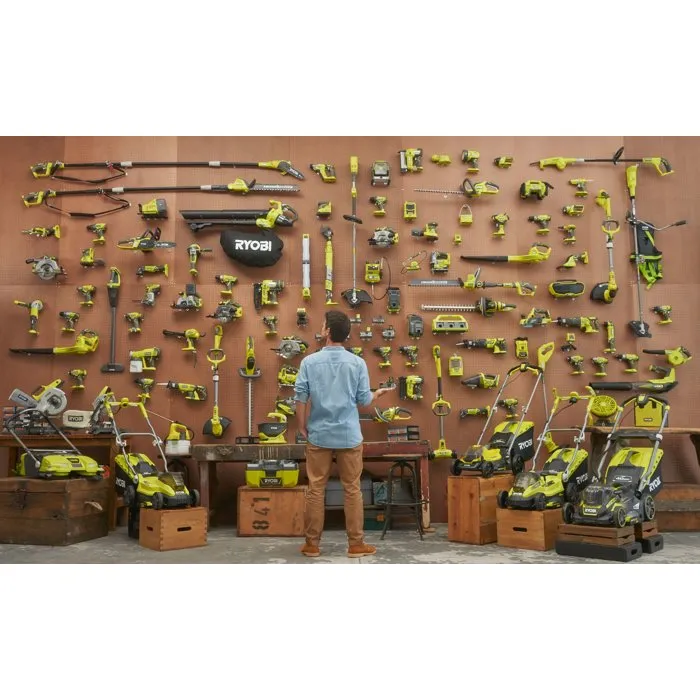 Ryobi RLT1831H25F Recortadora de bordes híbrida 18V con batería de 2,5 Ah Ryobi RLT1831H25F Recortadora de bordes híbrida 18V con batería de 2,5 Ah