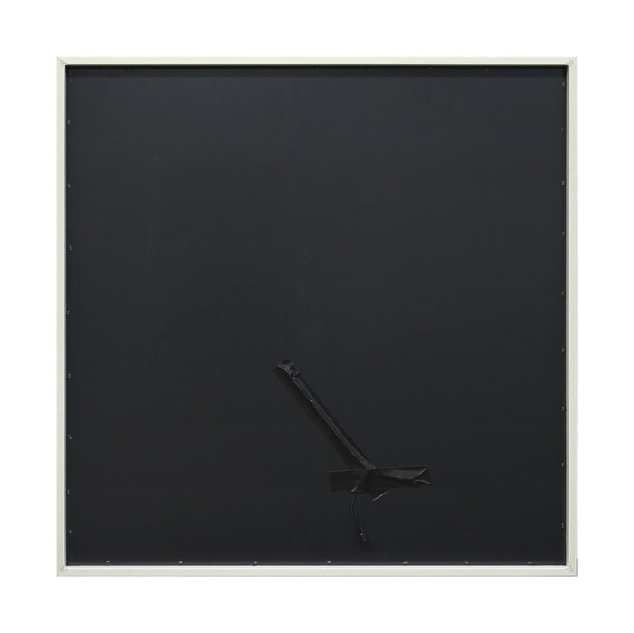 DKD Home Decor Cuadro Moderno Lienzo LED Verde Azul 2 Unidades 83 x 83 cm