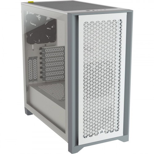 Corsair CC-9011201-WW Caja PC Gaming 4000D AIRFLOW Midi Tower Blanca