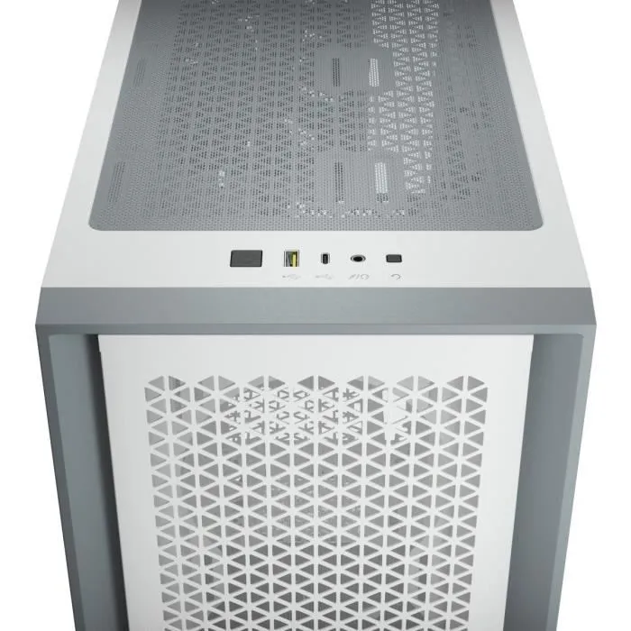 Corsair CC9011201WW Caja PC 4000D Airflow Torre Media con Vidrio Templado y Panel Frontal Ventilado Color Blanco