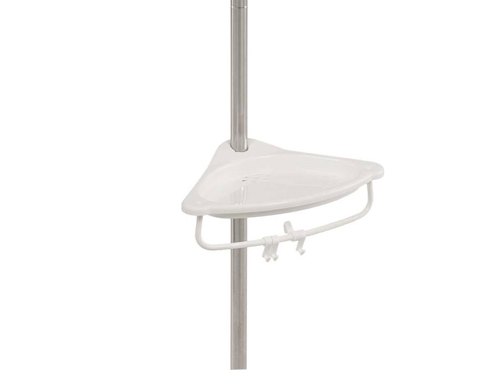 BERILO Estantería Extensible de 4 Balas de Plástico y Metal BERILO Estantería Extensible de 4 Balas de Plástico y Metal