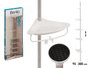 BERILO Estantería Extensible de 4 Balas de Plástico y Metal