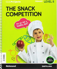 SANTILLANA, FOOD NIVEL II. 3ºPRIMARIA. PROYECTOS EN INGLÉS