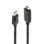 Lindy Cable DisplayPort a HDMI 4K30 de 0,5 m Negro