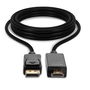 Lindy Cable DisplayPort a HDMI 0.5m 4K UHD 3840x2160@30Hz
