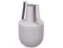 Giftdecor Jarron Acero Doble Asa Gris Pastel 14 cm x 24 cm x 14 cm (Set de 6)