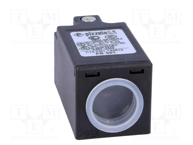 PIZZATO ELETTRICA Interruptor de fin de carrera FR 501 espárrago Ø8mm NO+NC