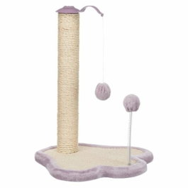 Trixie Rascador Junior con poste - Natural y malva
