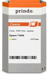 Prindo PRIET1634 Classic XL Cartucho de tinta amarillo