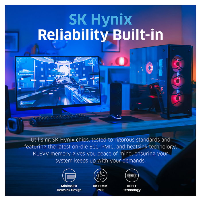 KLEVV FIT V 32GB (16GBx2) 6000 CL30 DDR5