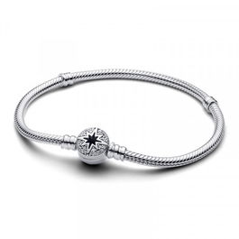 Pulsera Mujer Pandora 593584C01-20 20 cm Plateado