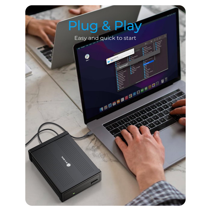 ICY BOX IB-525-U3 Carcasa para Unidad SATA de 5,25 Pulgadas