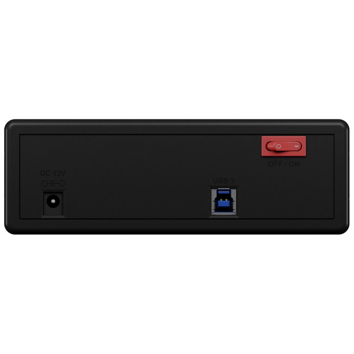 ICY BOX IB-525-U3 Carcasa Externa USB-B 3.2 para Unidad SATA de 5,25 pulgadas