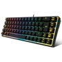 Krom Kalista Teclado Gaming RGB Mini USB Negro