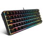 Krom Kalista Teclado Gaming RGB Mini USB Negro