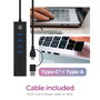 ICY BOX IB-HUB1737-C3 Hub USB 3.2 de 7 puertos (4x USB-A y 3x USB-C)
