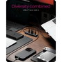 ICY BOX IB-HUB1737-C3 Hub USB 3.2 de 7 puertos (4x USB-A y 3x USB-C)