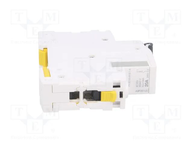 SCHNEIDER ELECTRIC Interruptor magnetotérmico iC60N 20A 1P Curva D