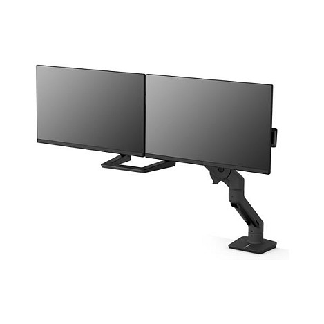 Ergotron HX Desk Dual Monitor Arm Negro mate