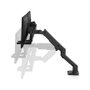 Ergotron HX Desk Dual Monitor Arm Negro mate